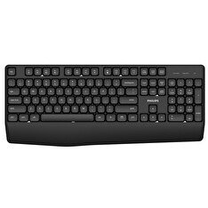 Resim Philips SPK6348B 2.4G Kablosuz Türkçe Q Klavye Siyah 