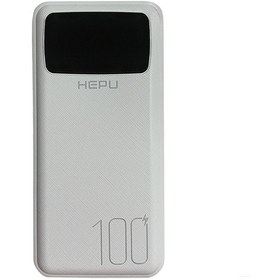 Resim Hepu Hp-986 All İn One 10000 Mah Çoklu Kablolu Powerbank Beyaz 