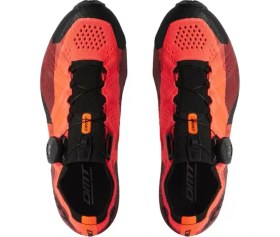 Resim Dmt Km1 Karbon Mtb Bisiklet Ayakkabısı Kırmızı-Siyah 