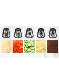 Resim Toshi 5 Başlıklı Elektrikli Sebze Ve Meyve Doğrayıcı 