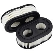 Resim Briggs & Stratton Çim Biçme Makinesi Hava Filtreleri 2'li Paket Siyah 593260 Uyumlu B 