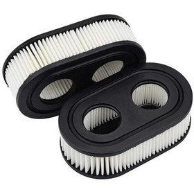 Resim Briggs & Stratton Çim Biçme Makinesi Hava Filtreleri 2'li Paket Siyah 593260 Uyumlu B 