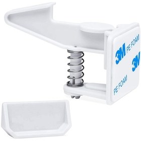 Resim 10 Adet Bebek Çocuk Kilit Güvenlik Çekmece Dolap Kilidi Gizli Kil Çok Renkli 