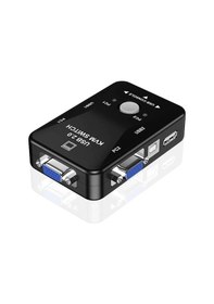 Resim Aghbilgisayar 2 Port Usb Kvm Switch 2 In 1 Out Usb 2.0 Kvm Fare Klavye Switcher 552319961 
