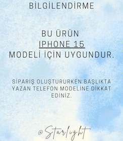 Resim Multitronic iPhone 15 Uyumlu Cleopatra Tasarım Baskılı Şeffaf Kılıf 