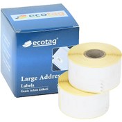 Resim Ecotag Dymo 99012 LabelWriter Muadil Çok Amaçlı Etiket 520 Adet 89 x 36 MM 