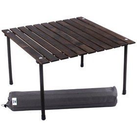 Resim Bag The Joy 70 x 70 x 40 CM Ahşap Katlanır Kamp Masası - Antrasit 