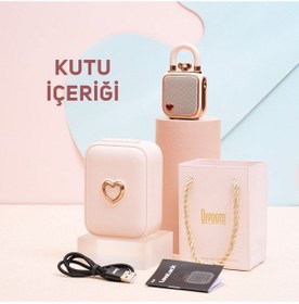 Resim Divoom LoveLock Ses Kayıt Özellikli Bluetooth Hoparlör ve Times Frame Akıllı Dijital Çerçeve LoveLockFrame 