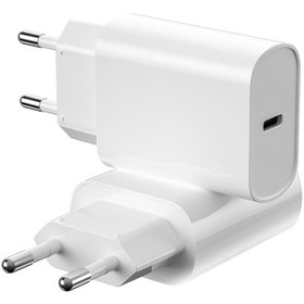 Resim Wiwu Wi-U001 Quick 20W Tek Bağlantılı Type-C PD Hızlı Şarj Başlığı - Beyaz 