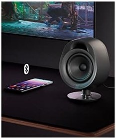 Resim SteelSeries Arena 3 Tam Kapsamlı 2.0 Oyun Hoparlörleri, Hoparlör Üzeri Kumandalar, 4 Hoparlör Sürücüleri, Kablolu ve Bluetooth, 3.5 mm Yardımcı, Mobil, Ayarlanabilir Stand 