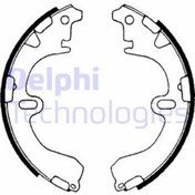 Resim DELPHI LS1315 Balata Fren Pabuc Arka-(Toyota: Corolla Uyumlu 88-02 Ae92-Ae100-Ae101-Ae111) 0449512210 (WC925359) 