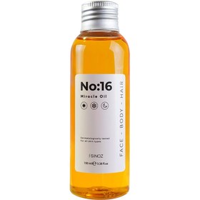 Resim Sinoz No:16 Leke Karşıtı Işıltı Verici Mucizevi Bakım Yağı 100 ML 