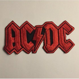 Resim Stüdyo Ümit ACDC AC-DC Metal Band Patch Peç arma ve Yama 