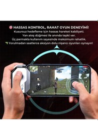 Resim Polham Profesyonel Mobil Oyun Joystick Apple Uyumlu iOS & Android , Oyun Kontrol Cihazı, Tak-çalıştır 