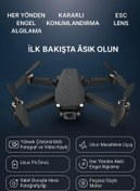 Resim Morissua U2 Pros 480p FPV Drone – Kaçınma Sensörlü, Fırçasız Motorlu, Uzun Menzil 480p Çekim! 