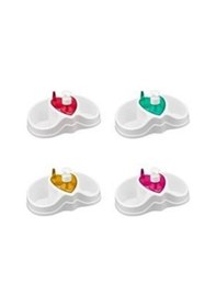 Resim Plastik Sıvı Sabunluk Hazneli Süngerlik Asorti 