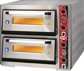 Resim Gmg PF7070DE-T Pizza Fırını PF7070DE-T Çift Katlı-380 V-içi 70x70 cm 
