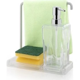 Resim Primanova Luna Mutfak Sıvı Sabunluk Şeffaf 