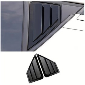 Resim Xuweiwei Toyota Chr Arka Hava Çıkışı Pervane Kapağı 2022 2021 2020 2019 2018 Bright Black 