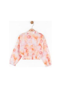Resim Nk Kids Kız Çocuk Georgia Ceket 38537 Coral Beyaz - Somon 