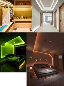 Resim Kcl060 25 Metre Cob Şerit Neon 800 Lümen Led 220v Günışığı Ip65 Dış Mekan Uyumlu Mavi 