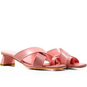 Resim Nemesis Shoes Kadın Pembe Topuklu Terlik 