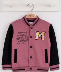 Resim Bizizo Kız College Hırka 2-5 Yaş Hırka - Lila - Mürdüm / 2-3 Yaş 