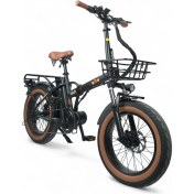 Resim Alba Fold F 750 Mid Off Road Premium 48V 16AH(768WH) Siyah Zırhlı Lastik 