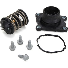 Resim Bmw E87 Kasa 116d N47 Motor Termostat Ve Kapağı Set Febi Marka 44685 - 11517805192 