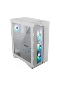 Resim MSI Mpg Gungnir 110r White Temperli Cam Usb Type-c 4x120mm Argb Fan Atx Mid-tower Gaming (OYUNCU) Ka 