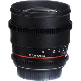 Resim Samyang 85Mm T1.5 Vdslr Canon Uyumlu Lens 