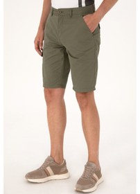 Resim U.s. Polo Assn. Erkek Koyu Haki Şort / Bermuda 50300418-vr111 Koyu Haki 