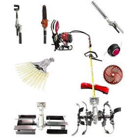 Resim Royal Dafu DFA-50260 Çim Biçme Makinesi Sırt Tırpan Seti 