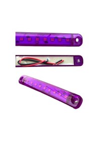 Resim Ahmet Otomotiv 10 Adet 9 Ledli Parmak Led Lamba Mor 12v-24v 