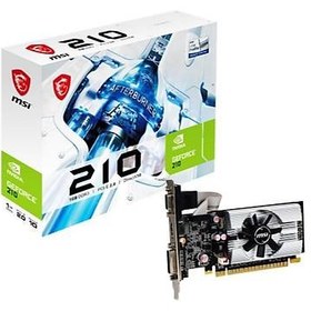 Resim MSI GEFORCE N210-1GD3/LP 1GB DDR3 64BIT 1XVGA 1XHDMI 1XDVI EKRAN KARTI 
