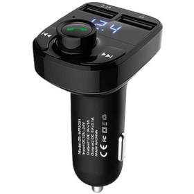 Resim Zore ZR-WP3C01 Bluetooth Transmitter Mp3 Araç Şarjı-Siyah Siyah 