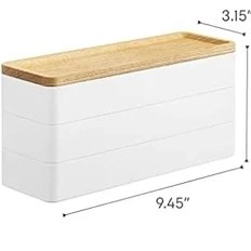 Resim Rın Takı Kutusu - 3 Katlı, Beyaz 