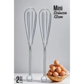 Resim Çerçici Sciacca Mini Çırpıcı Çelik 2 Adet 