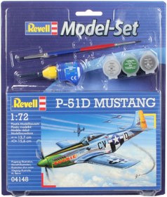 Resim Revell Model Set 1:72 P-51D Mustang 64148 