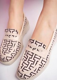 Resim Muggo LUVİ Garantili Kadın Loafer Günlük Eva Taban Casual Makosen Ayakkabı 