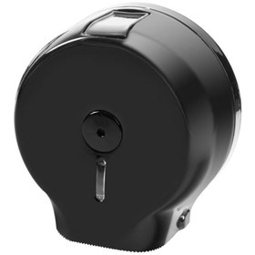 Resim Prestij Plastik Tuvalet Kağıt Dispenseri Jumbo Siyah Q27 Cm 