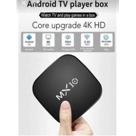 Resim 4K Ultra Hd Android Tv Box MX10 Ram:1gb Rom:8gb Android Media Player 