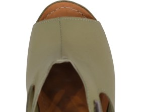 Resim Napa Shoes Ortopedik Konforlu Dolgu Topuk Ayarlanabilir Açık Burun Terlik NAPA-1001 