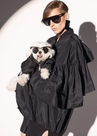 Resim Oversize Kap - Siyah / Std 
