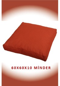 Resim Dekosoy Kare Yer Ve Palet Minderi - Kiremit Kiremit 