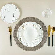 Resim Massimo Marble 24 Parça 6 Kişilik Yemek Takımı 
