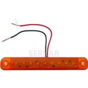 Resim Parmak Led Sarı 9 Lu Serkar 