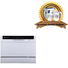 Resim Dijitsu DSB 7001 Kompakt Tezgah Üstü Bulaşık Makinesi - Sürahi Hediyeli 