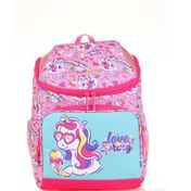 Resim Kaukko Kids Sırt Çantası Cube Unicorn L5158 Pembe 