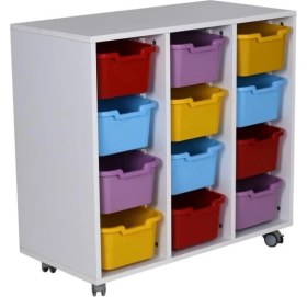 Resim Edutoys DOLAP PLASTİK 15 ÇEKMECELİ 
